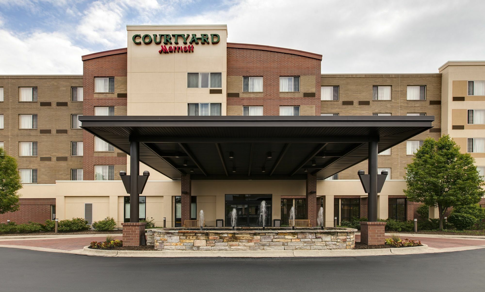 Courtyard By Marriott Chicago Schaumburg/Woodfield Mall Exterior foto